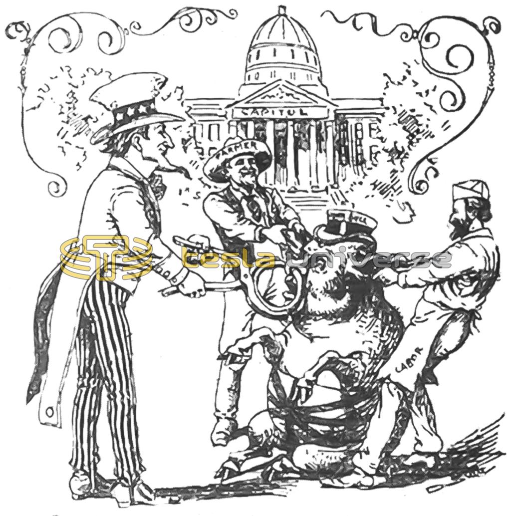 Public outrage over corrupt practices of corporations led to government regulation