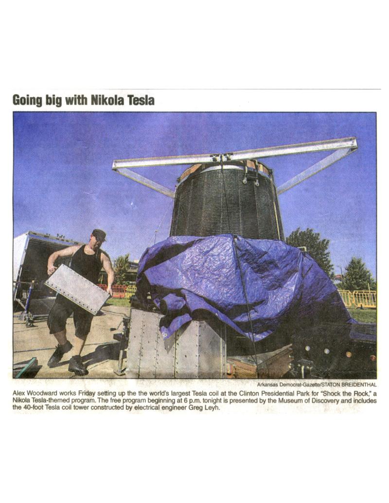 Preview of Going big with Nikola Tesla article