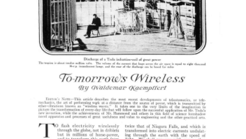 Preview of Tomorrow's Wireless article
