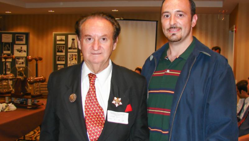 Dr. Ljubomir Vujović and Cameron Prince