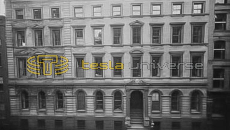 The only known photo of Tesla's Houston St. lab