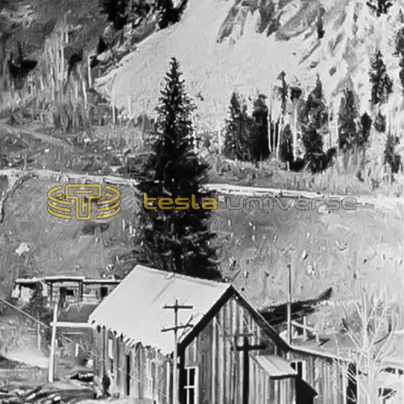 Ames Hydroelectric Generating Plant near Telluride, Colorado