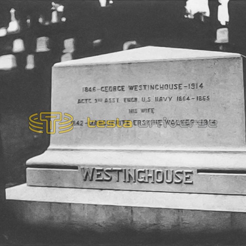 George and Marguerite Westinghouse's grave in Arlington Cemetery