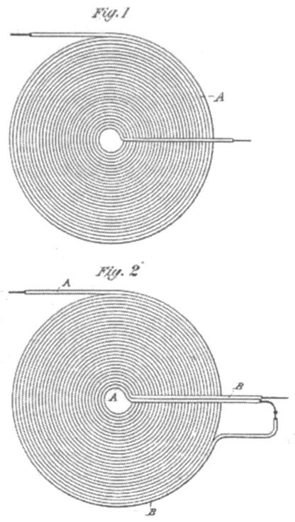 Portion of Nikola Tesla U.S. Patent 512,340