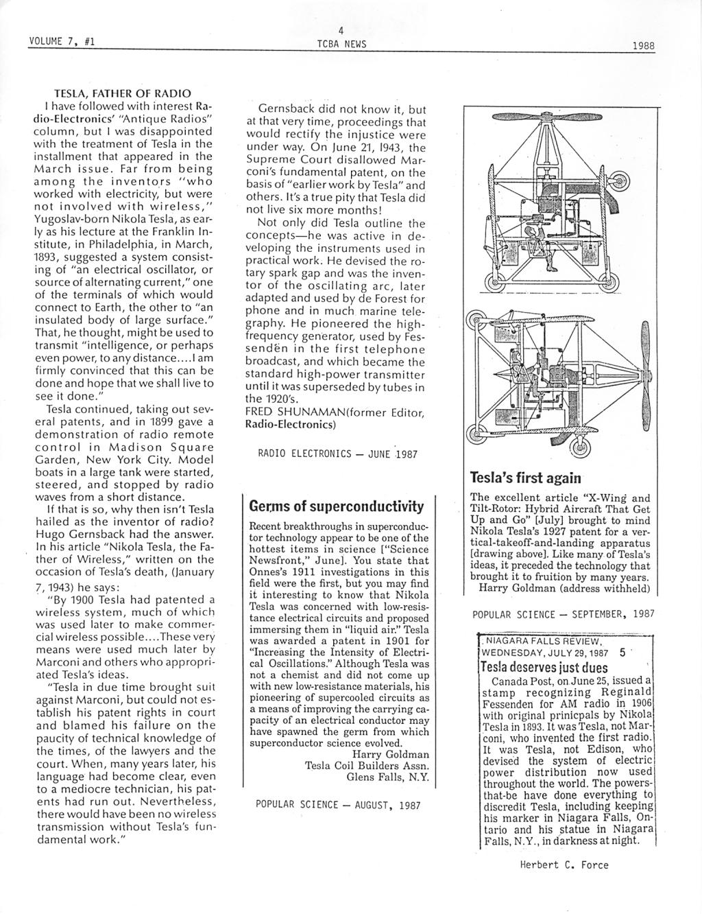 TCBA Volume 7 - Issue 1 - Page 4 of 18