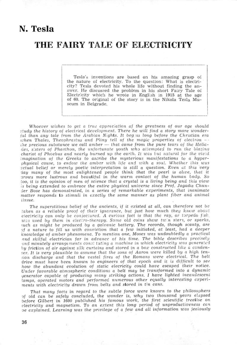 Nikola Tesla: Programme of Celebrations (1976) - Page 36