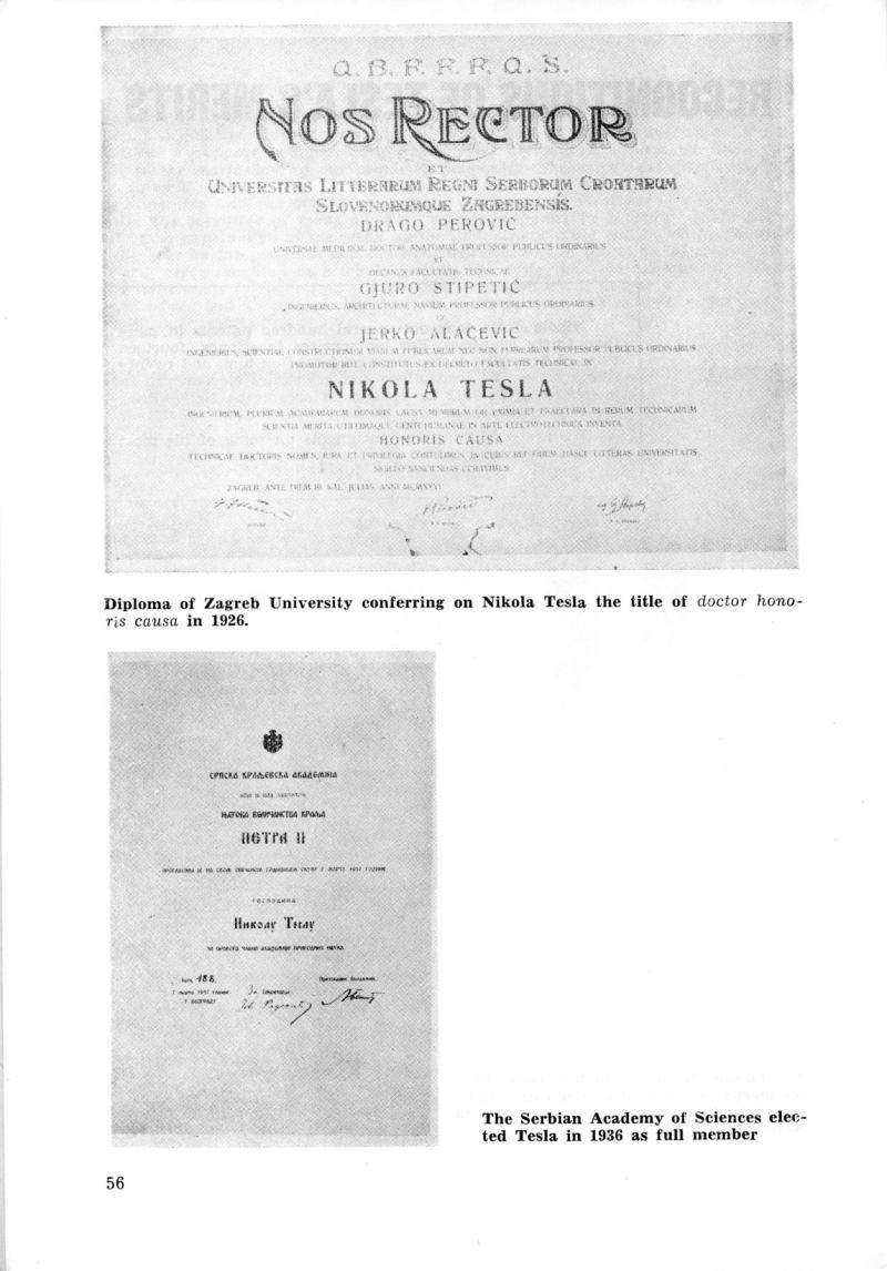 Nikola Tesla: Programme of Celebrations (1976) - Page 56