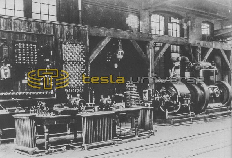 Westinghouse's Pittsburgh laboratory where Tesla developed A.C. equipment
