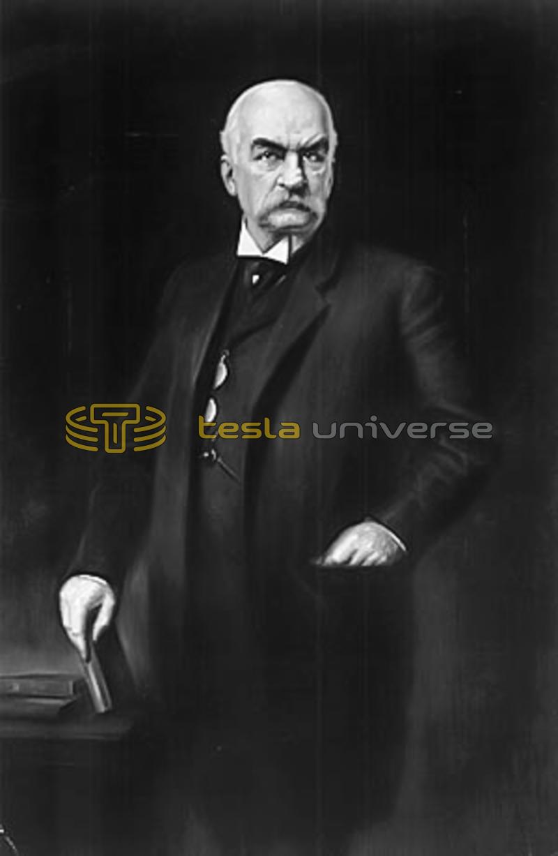 John Pierpont Morgan, Tesla's financier for Wardenclyffe
